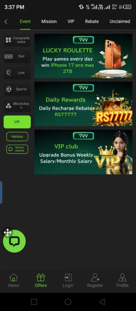 7vv Bet Game